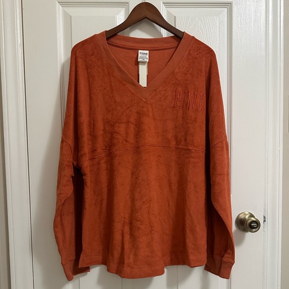 PINK Victoria's Secret Tops - Pink Victoria’s Secret long sleeved top Size L